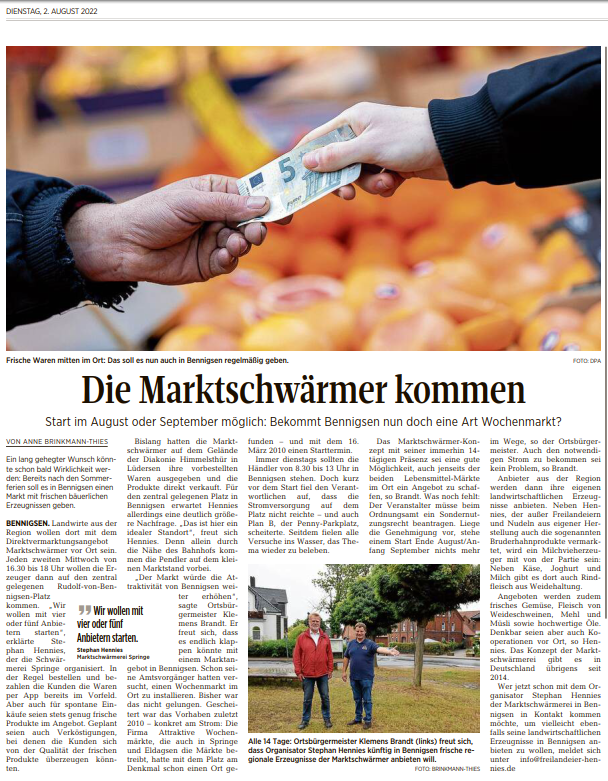 02.08.2022 Neue-Deister-Zeitung