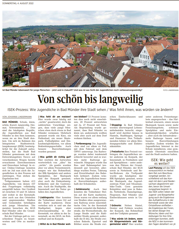 04.08.2022 Neue-Deister-Zeitung